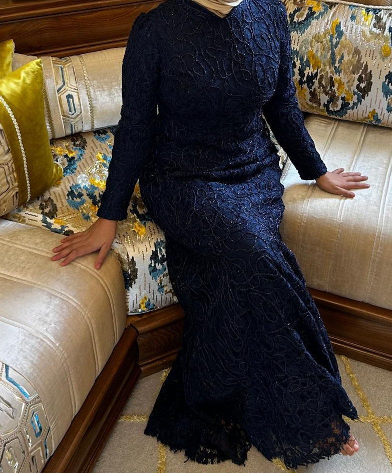 Caftan marocain traditionnel fait main